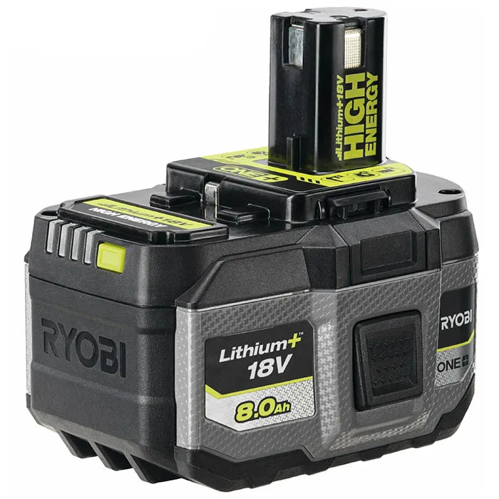 Lithium-Ion Battery 18 Volt, 8.0 Amp, High Energy, One+