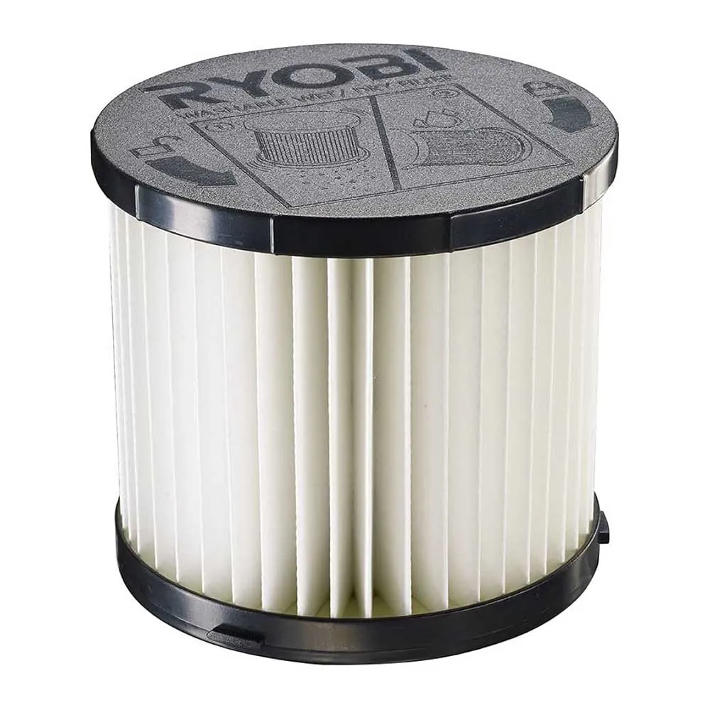 فلتر بديل للمكنسة، متوافق مع موديل Ryobi RV1811-0