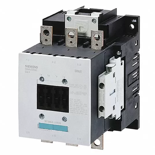Power contactor, AC-3 115 A, 55 kW / 400 V AC (50-60 Hz) / DC operation 220-240 V