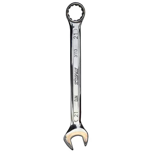 COMBINATION SPANNER MIRROR FINISH, 21 mm