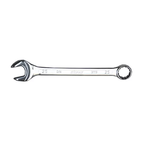 COMBINATION SPANNER MIRROR FINISH, 25 mm
