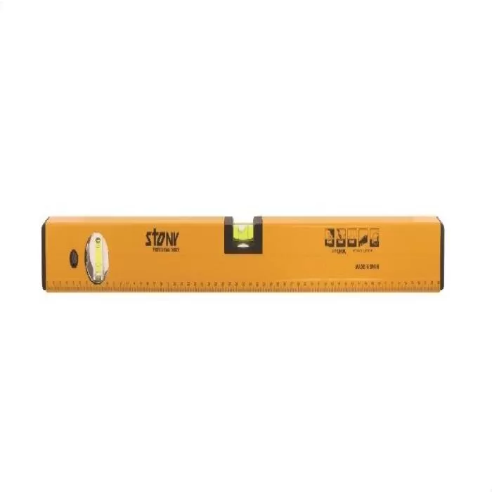 Premium Aluminium Spirit Level 120cm, 2 Vials, Made In Spain