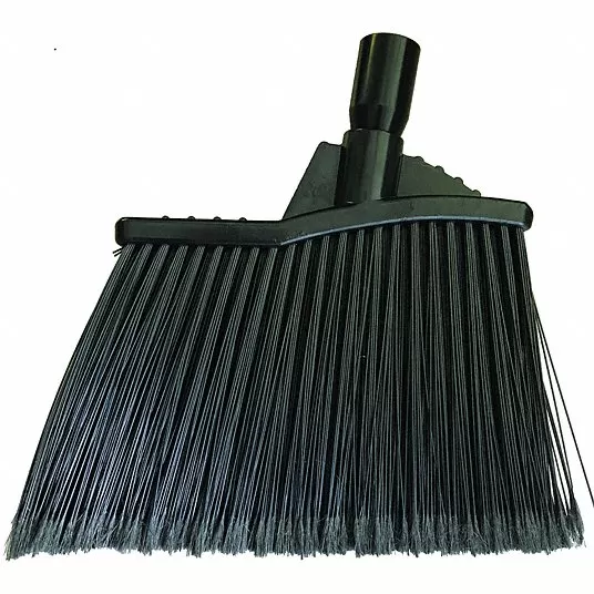Synthetic Angle Broom Head, 9 in Sweep Face