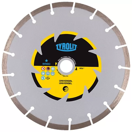Universal Diamond Cutting Disc ,4 Inch ",105X2X20 (mm) ,Concrete, Stone, Brick