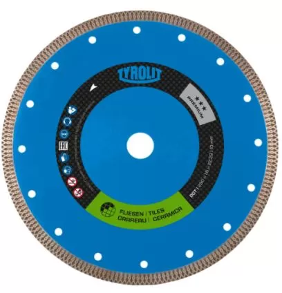 DIAMOND BLADE FOR TILES DCTP2, 180 X 1,4 X 22,23mm