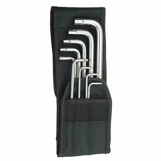 Ball End Hex Key Set 3/32-3/8 In L-Shpd, Czech Republic