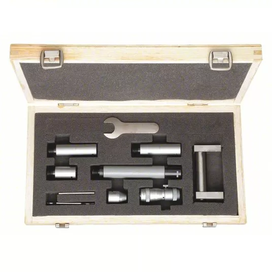 Mechanical Tubular-Rod Inside Micrometer, 2 inch to 12 inch Range, +/-0.00005 inch Accuracy