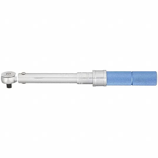 Micrometer Torque Wrench, Foot-Pound/Newton-Meter, 3/8 inch Drive Size, 15 ft-lb to 80 ft-lb