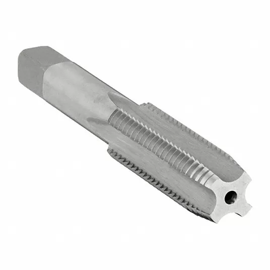 Straight Flute Tap, Thread Size M22x2.5, Metric Coarse, Plug, Overall Length 119.06 mm