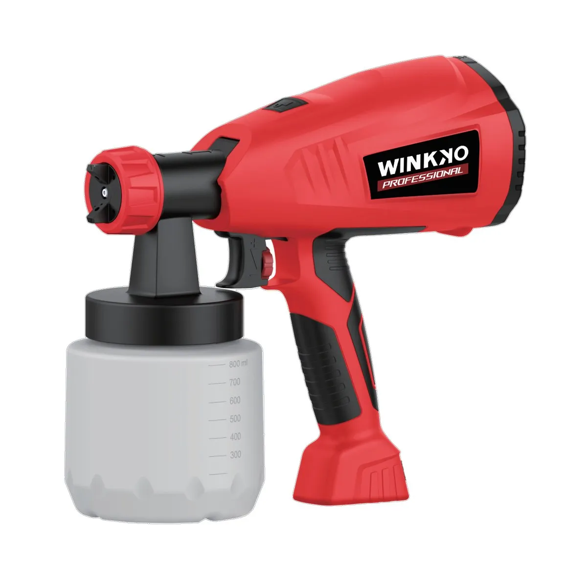 Electric Paint Spray Gun 400W, 0.8L Tank, 60 DIN Viscosity, 1.5kg
